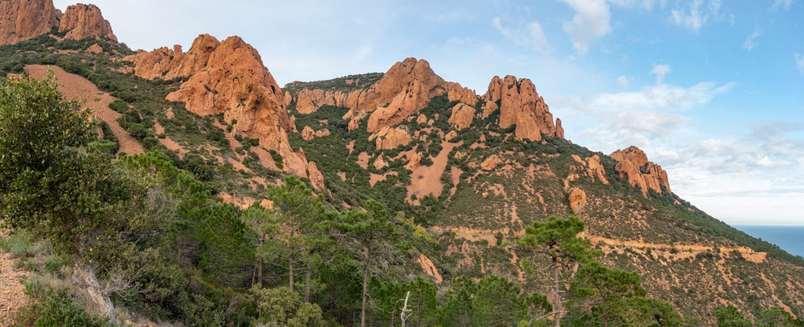 Panorama Estérel - circuits