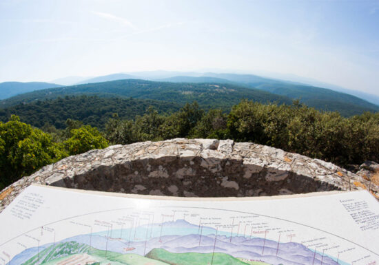 Circuit vélo : Le toit du Var