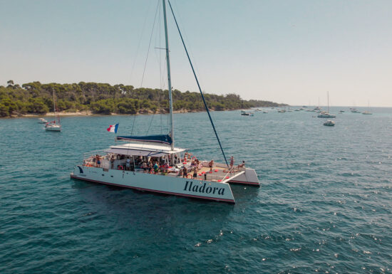 Sortie catamaran journée Iles de Lérins