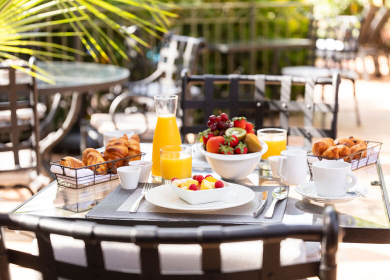 La table de Guillôme à l’hôtel l’Arena