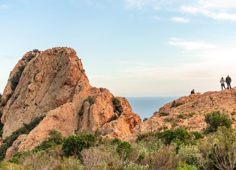 Rocher Saint-Barthélémy depuis la Pointe de l’Observatoire