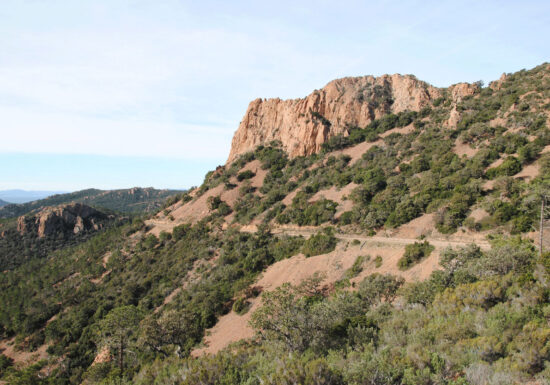 Rocher Saint-Barthélémy depuis la Pointe de l’Observatoire
