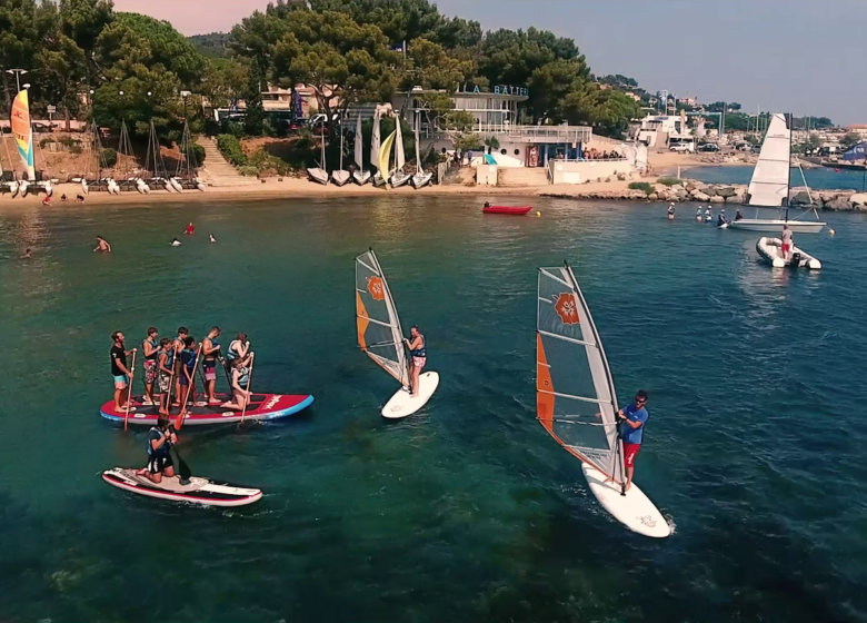 Stage et cours de voile