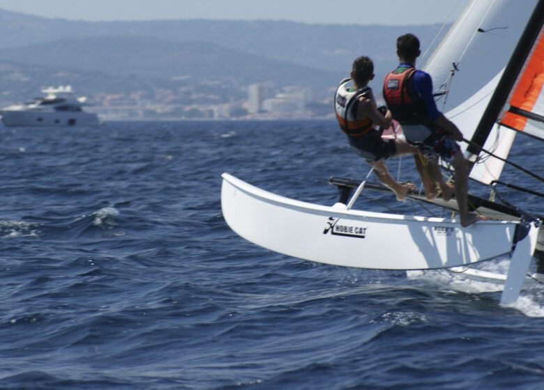Stage et cours de voile