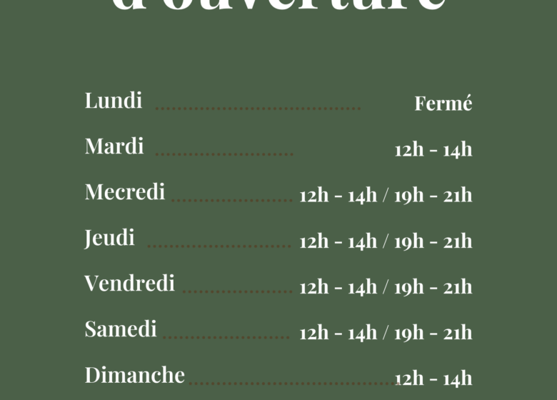 À table