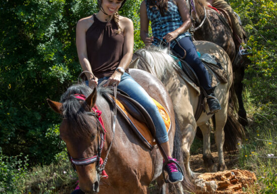 Balade à cheval : Réserve de Fondurane
