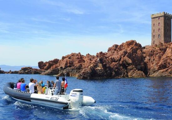 Sortie en mer Agay : Estérel et Calanques