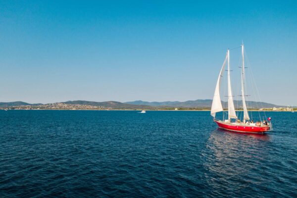 Les Voiles de Saint-Tropez en voilier