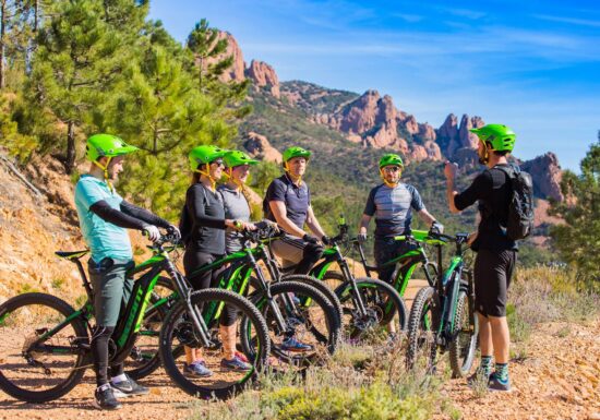 Excursion VTT électrique dans l’Estérel