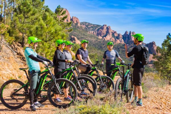 Excursion VTT électrique dans l’Estérel