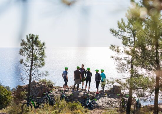 Excursion VTT électrique dans l’Estérel