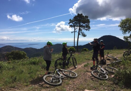 Excursion VTT électrique dans l’Estérel
