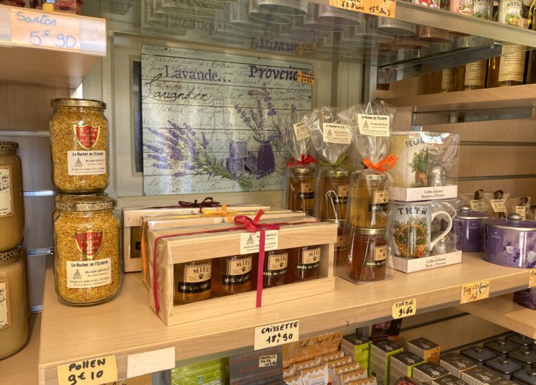 Le Rucher de l’Estérel – Boutique